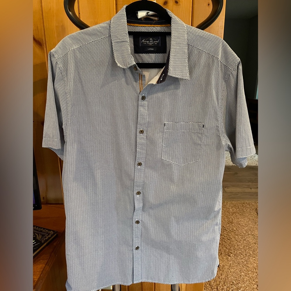 Signature Gray Button Down Shirt